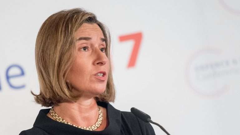 Federica Mogherini, chefe da diplomacia da União Europeia