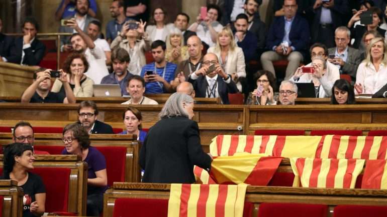 Esta é mais uma das medidas tomadas pela polícia nos últimos dias para desmontar a organização do referendo de autodeterminação da Catalunha