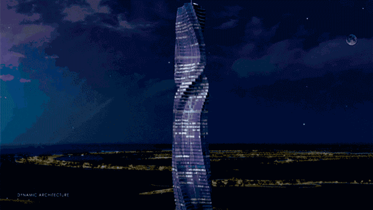 A torre terá uma altura de 420 metros e 80 apartamentos