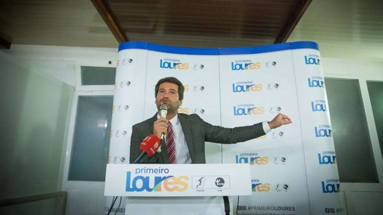 O candidato polémico André Ventura ficou em terceiro lugar