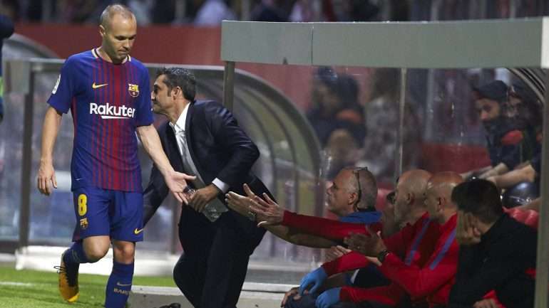 Andrés Iniesta tem 33 anos e está no Barcelona desde os 12
