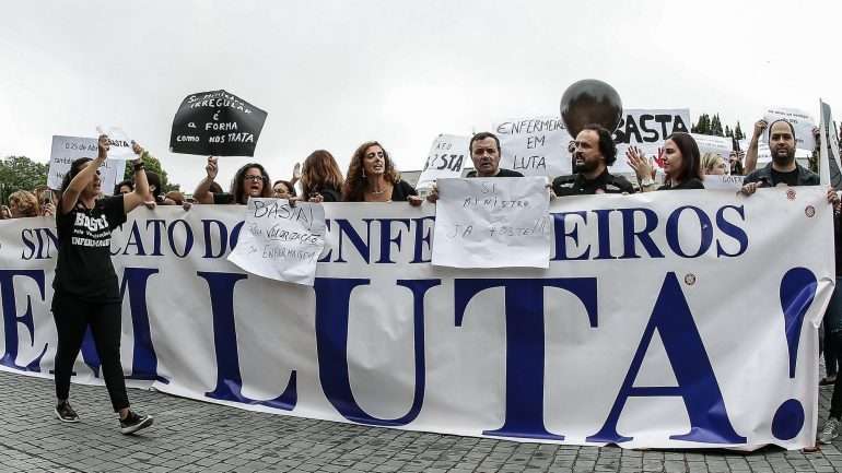 O Sindicato dos Enfermeiros e o Sindicato Independente dos Profissionais de Enfermagem avançaram com uma greve de cinco dias no início de setembro