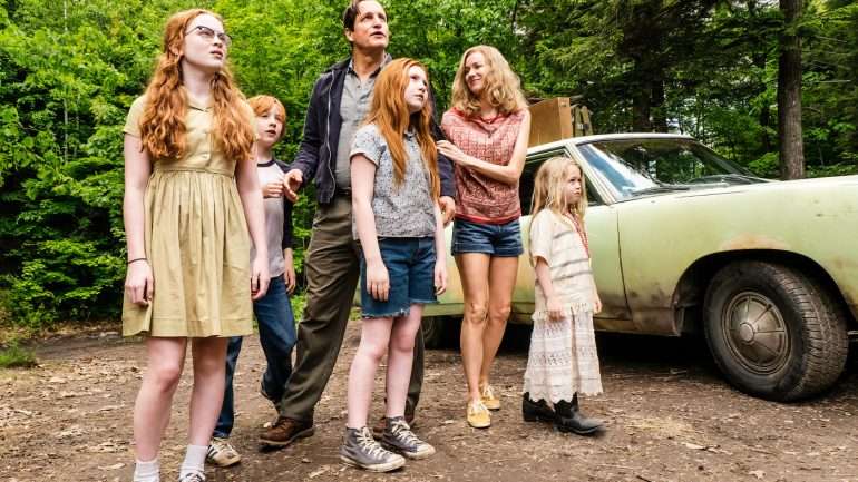 "O Castelo de Vidro" um filme sobre as vicissitudes de uma família que viveu teimosa e voluntariamente nas franjas da sociedade nos EUA