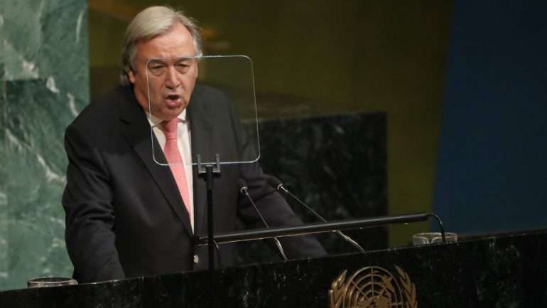 António Guterres recordou o caso da jornalista maltesa Daphne Caruana Galizia, assassinada em outubro
