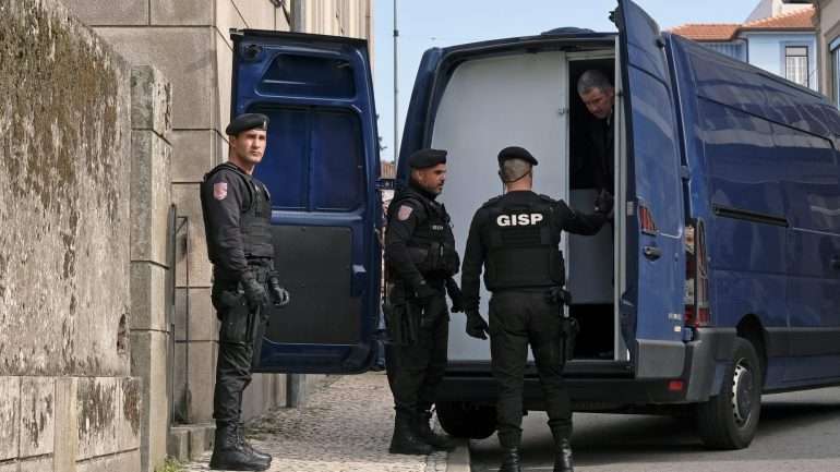 Pedro Dias chegou ao tribunal da Guarda às 9h30 desta sexta-feira
