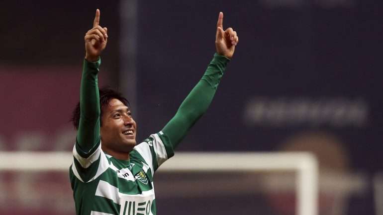 Tanaka marcou sete golos em 28 jogos oficiais em 2014/15, incluindo o famoso livre direto em Braga