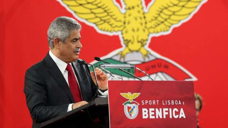 Luís Filipe Vieira lamentou mancha colocada no Benfica, "o único clube com futuro e projeto"