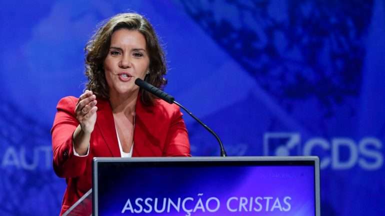 Para Assunção Cristas, António Costa governa, na verdade, para "a imagem, para a fotografia e para a propaganda"
