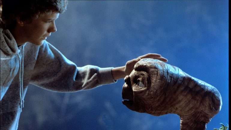 "ET", de 1982, abordava a chegada de um extraterrestre à Terra