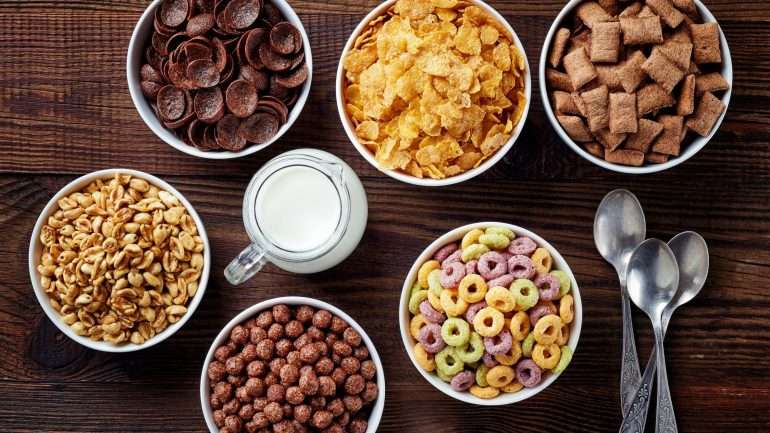 Os cereais de pequeno almoço é um dos grupos de alimentares que o Governo quer reformular