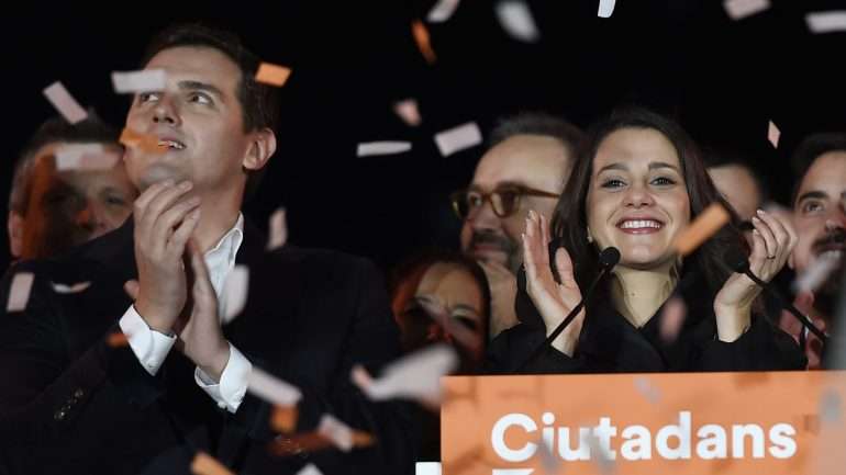 Rivera e Arrimadas: as caras do Ciudadanos