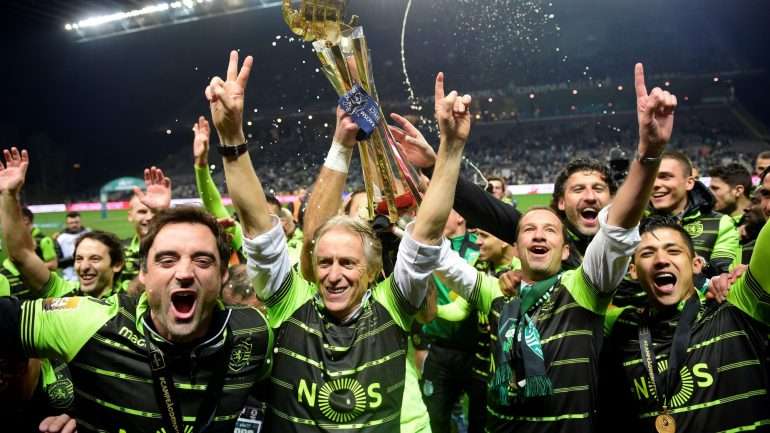 Jorge Jesus, o homem das Taças da Liga: em 11 edições, foi a seis finais e ganhou outros tantos troféus