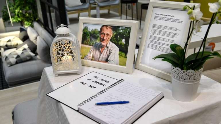 Ingrad Kamprad morreu este domingo, com 91 anos.