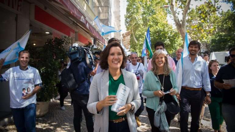 Assunção Cristas começou cedo a sua campanha em Lisboa, para as autárquicas. Agora, começa a campanha pelo país, para as legislativas de 2019