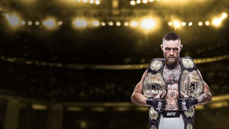 EA Sports UFC 3 é um exclusivo de PS4 e Xbox One que tem Conor McGregor como imagem de destaque.