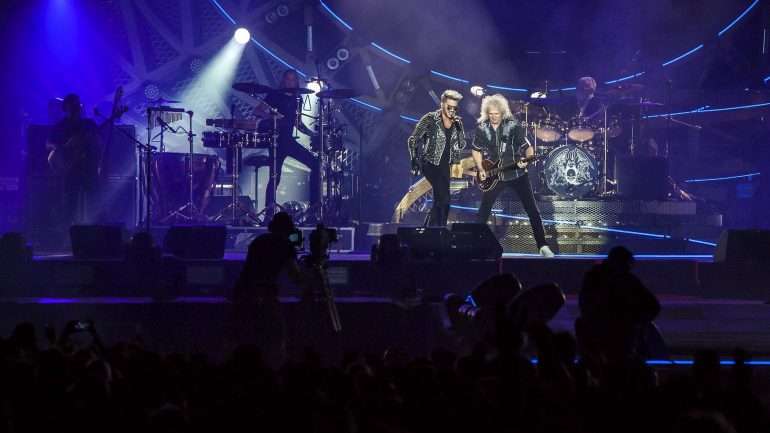 Os Queen estiveram em Portugal em 2016, altura em que aturam no Rock in Rio Lisboa