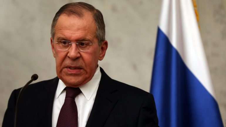 Sergei Lavrov, ministro dos Negócios Estrangeiros russo