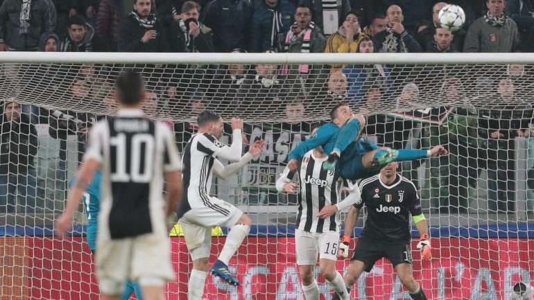 Golo de Cristiano Ronaldo não demorou a tornar-se na imagem mais comentada e partilhada do dia nas redes sociais