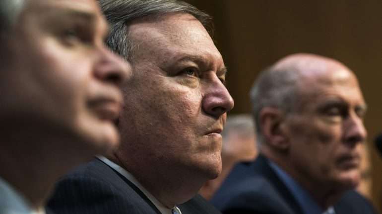 Mike Pompeo, diretor da CIA e futuro secretário de Estado norte-americano