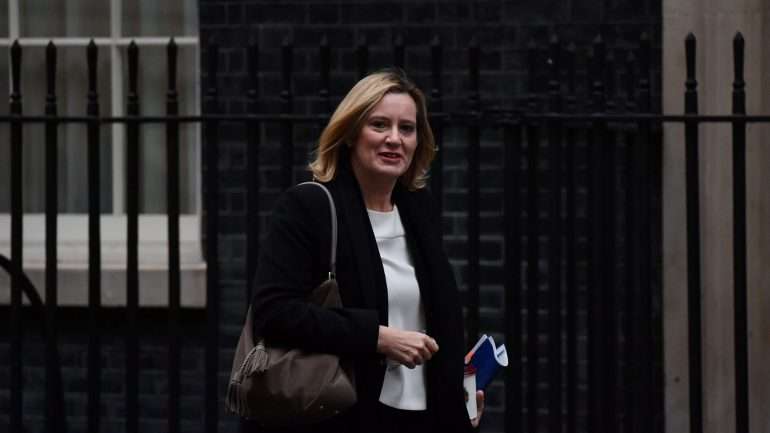 Amber Rudd, ministra do Interior