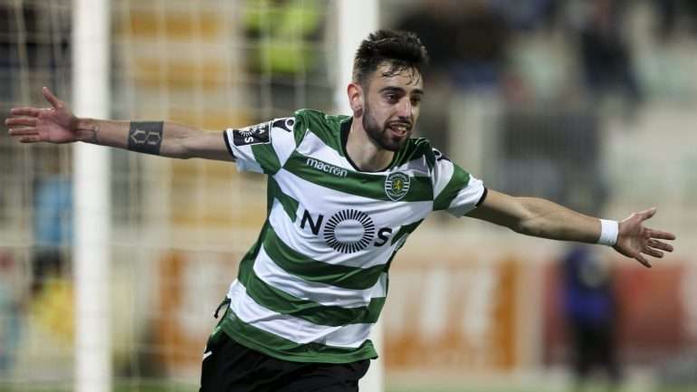 Bruno Fernandes apontou o terceiro bis da temporada e chegou ao 16.º golo na primeira temporada no Sporting