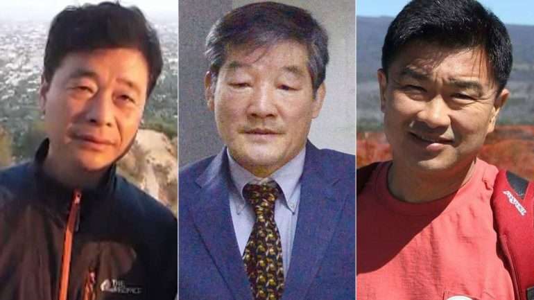 Kim Hak-song, Kim Dong-chul e Kim Sang-duk