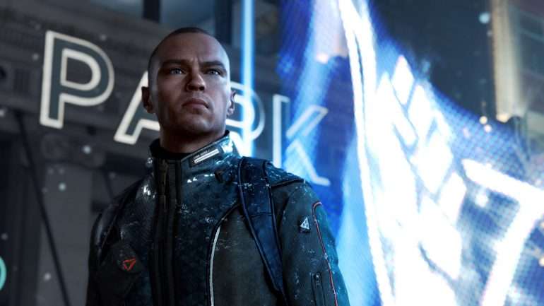 Jesse Williams, o famoso ator da série "Grey's Anatomy", interpreta um dos protagonistas do jogo "Detroit: Become Human"