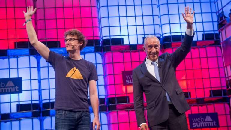 O Presidente da República encerrou a edição do ano passado da Web Summit, apelando à permanência em Lisboa
