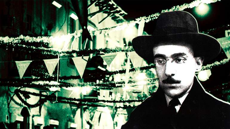 Fernando Pessoa nasceu a 13 de junho, o dia de Santo António
