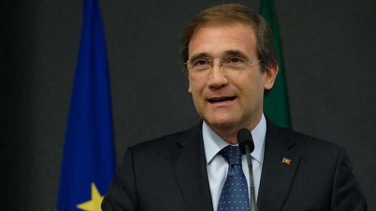 Pedro Passos Coelho deu uma conferência em Madrid esta quinta-feira