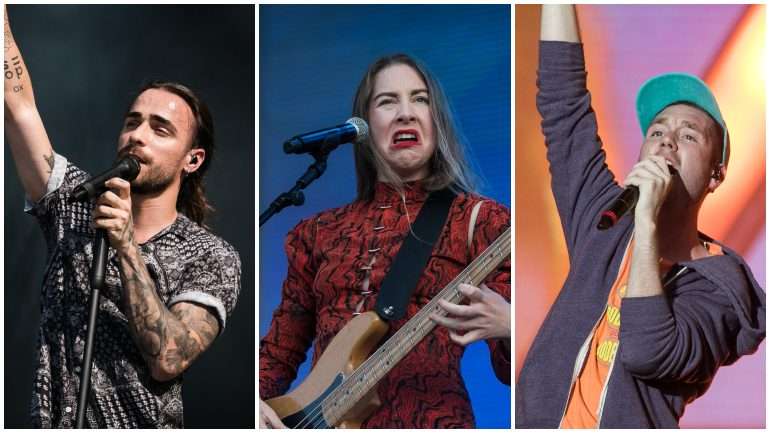 Diogo Piçarra, as irmãs HAIM e os ingleses Bastille tocaram no palco principal do Rock in Rio antes dos Muse, o nome grande deste primeiro dia
