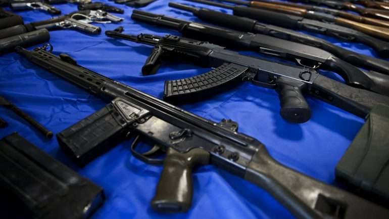 A PSP já destruiu quase 30 mil armas este ano