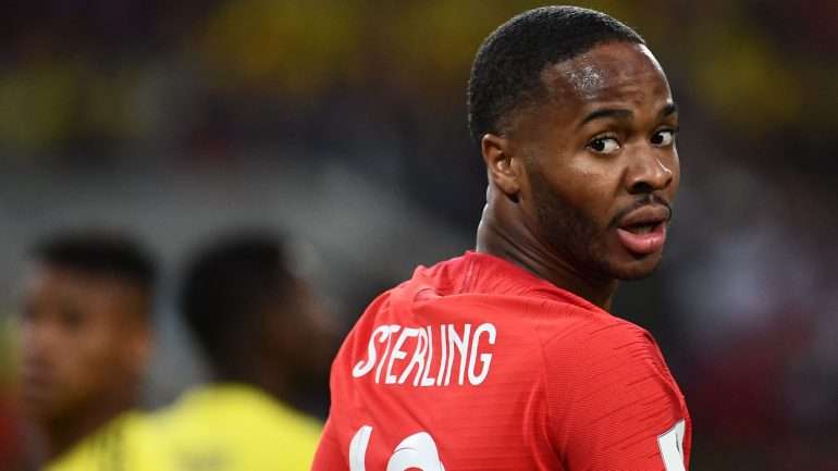 Sterling foi um das figuras do campeão Manchester City e tem sido aposta inicial de Southgate no Campeonato do Mundo