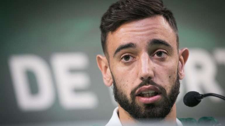 Bruno Fernandes chegou ao Sporting no verão de 2017