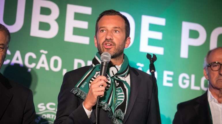 Frederico Varandas tornou-se aos 38 anos presidente do Sporting. Venceu as eleições com 42,32% dos votos, mas menos votantes do que Benedito