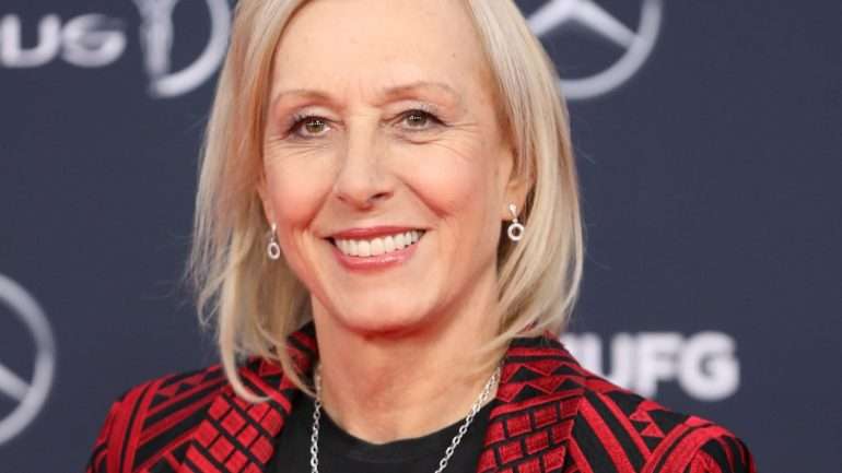 Martina Navratilova ganhou 18 títulos do Grand Slam