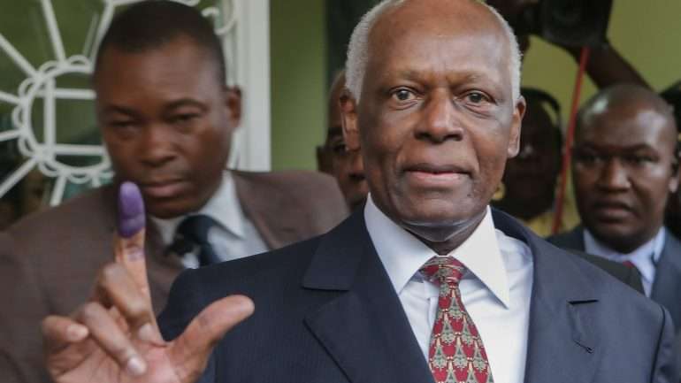 O ex-presidente angolano, José Eduardo dos Santos