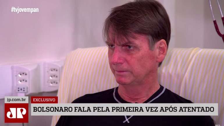 Bolsonaro disse que deverá ter alta até ao fim do mês