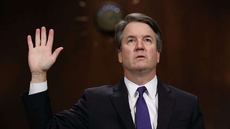 Para Donald Trump, Brett Kavanaugh, de 53 anos, será "um grande juiz. É uma pessoa simplesmente extraordinária e que acho que nos deixará a todos orgulhosos"