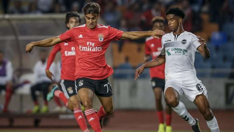 João Filipe rendeu Jonas aos 77' e fez a estreia pela equipa principal, juntando-se a João Félix e Gedson Fernandes