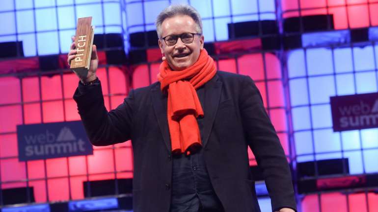 Uwe Diegel, francês, venceu o prémio de melhor Pitch na Web Summit 2017, atribuído à melhor startup