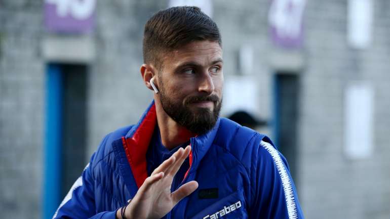 Olivier Giroud é internacional francês e fez parte da seleção que venceu o Mundial de 2018