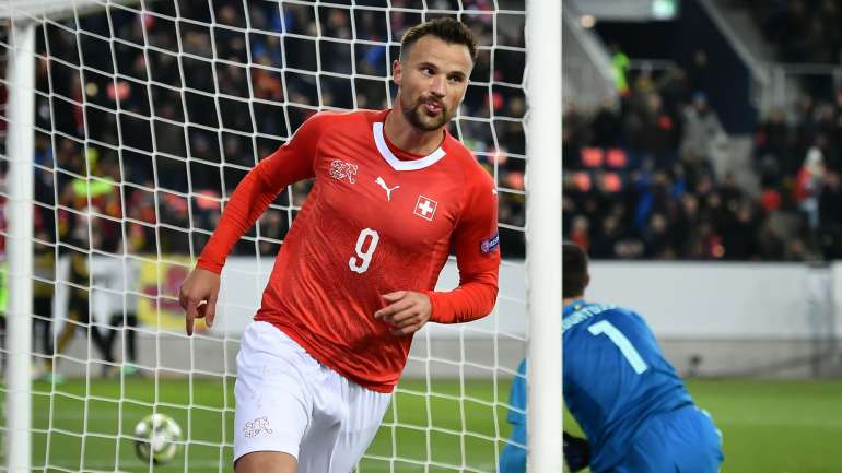 Esta foi a primeira vez que Seferovic assinou um hat trick ao serviço da seleção suíça