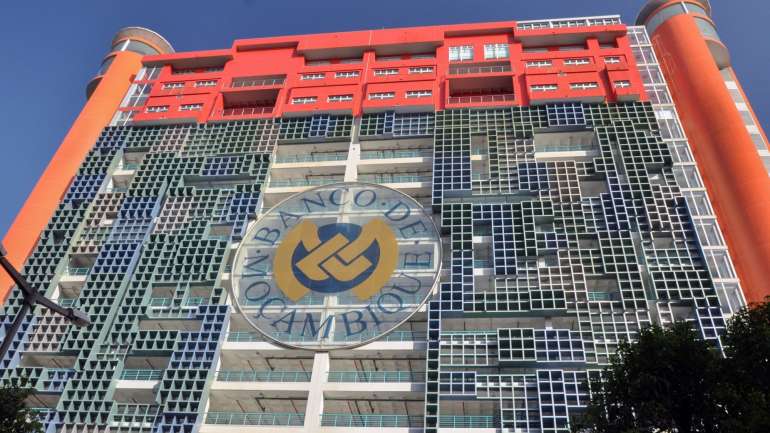 Edifício sede do Banco de Moçambique em Maputo