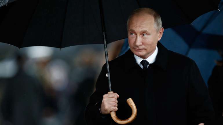 A Rússia de Vladimir Putin é acusada de poder desencadear um "conflito militar em grande escala"