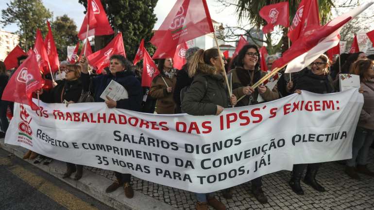 Os gastos com funcionários representam 58,41% do orçamento das IPSS: e não são comparticipados pelo Estado
