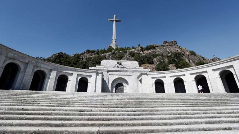O Vale dos Caídos, onde Francisco Franco está sepultado há mais de 40 anos