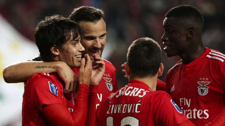 João Félix saudade por Seferovic e Alfa Semedo: foi o trio que conseguiu acelerar um jogo marcado pela falta de velocidade