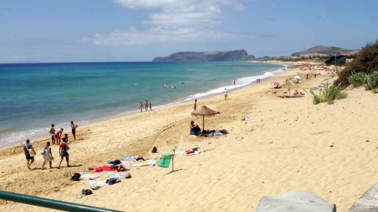 Praia do Porto Santo, Porto Santo, 18 de Agosto de 2008