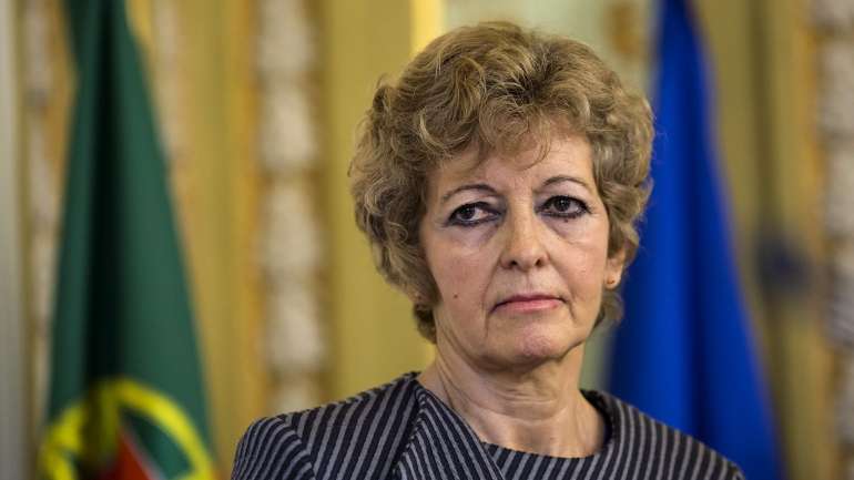 Maria José Morgado durante a sua posse como procuradora distrital de Lisboa em janeiro de 2016